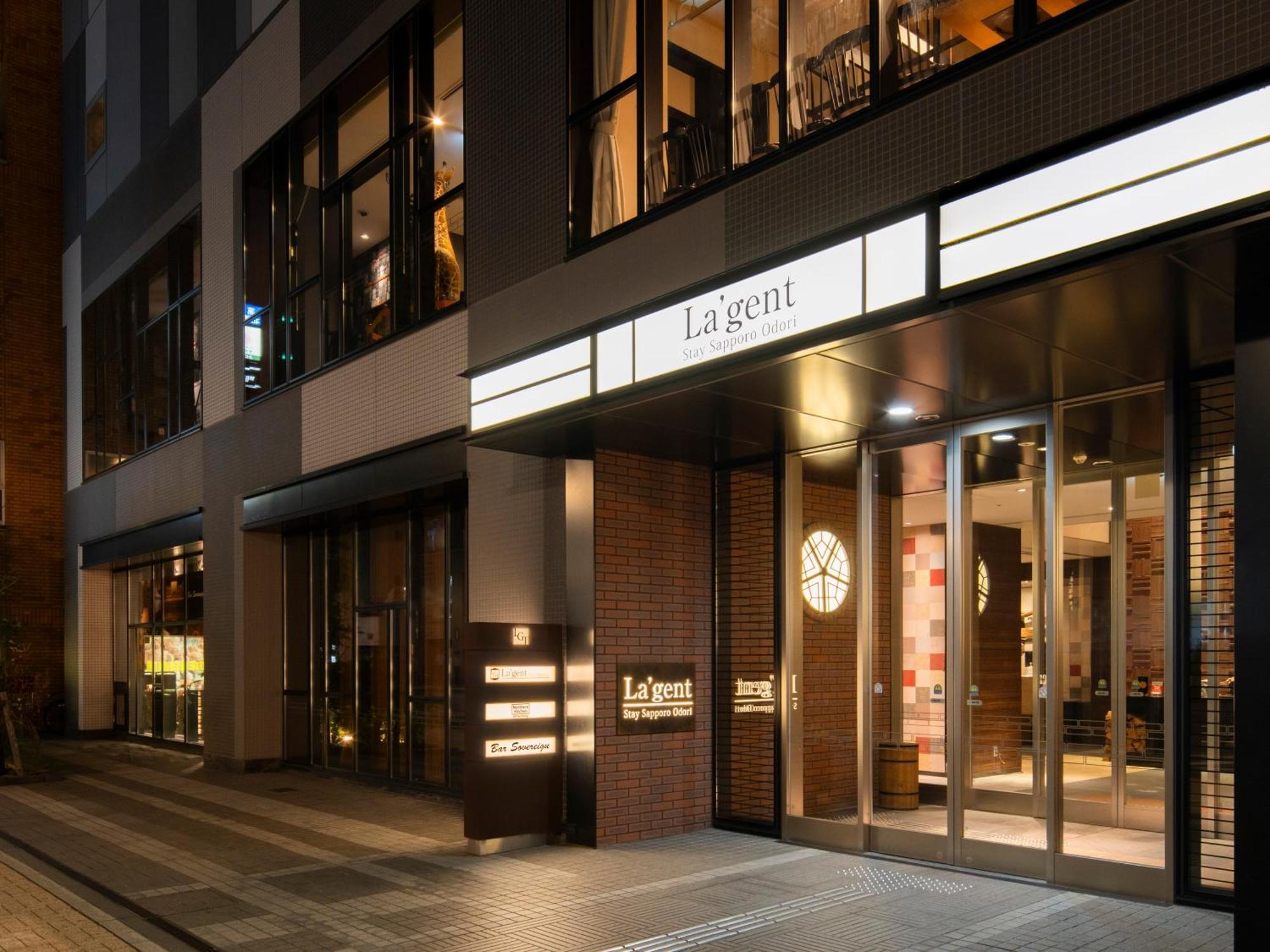 La'Gent Stay Sapporo Odori Hokkaido Exterior photo